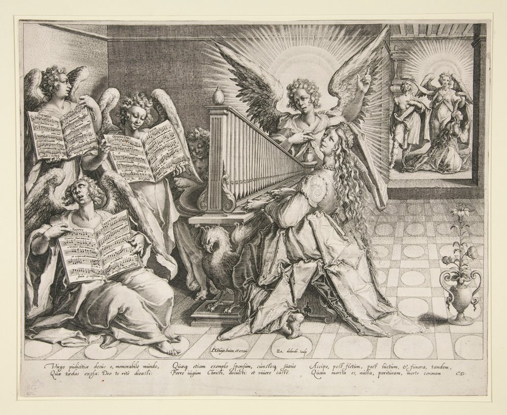 St. Cäcilia spielt die Orgel von Zacharias Dolendo