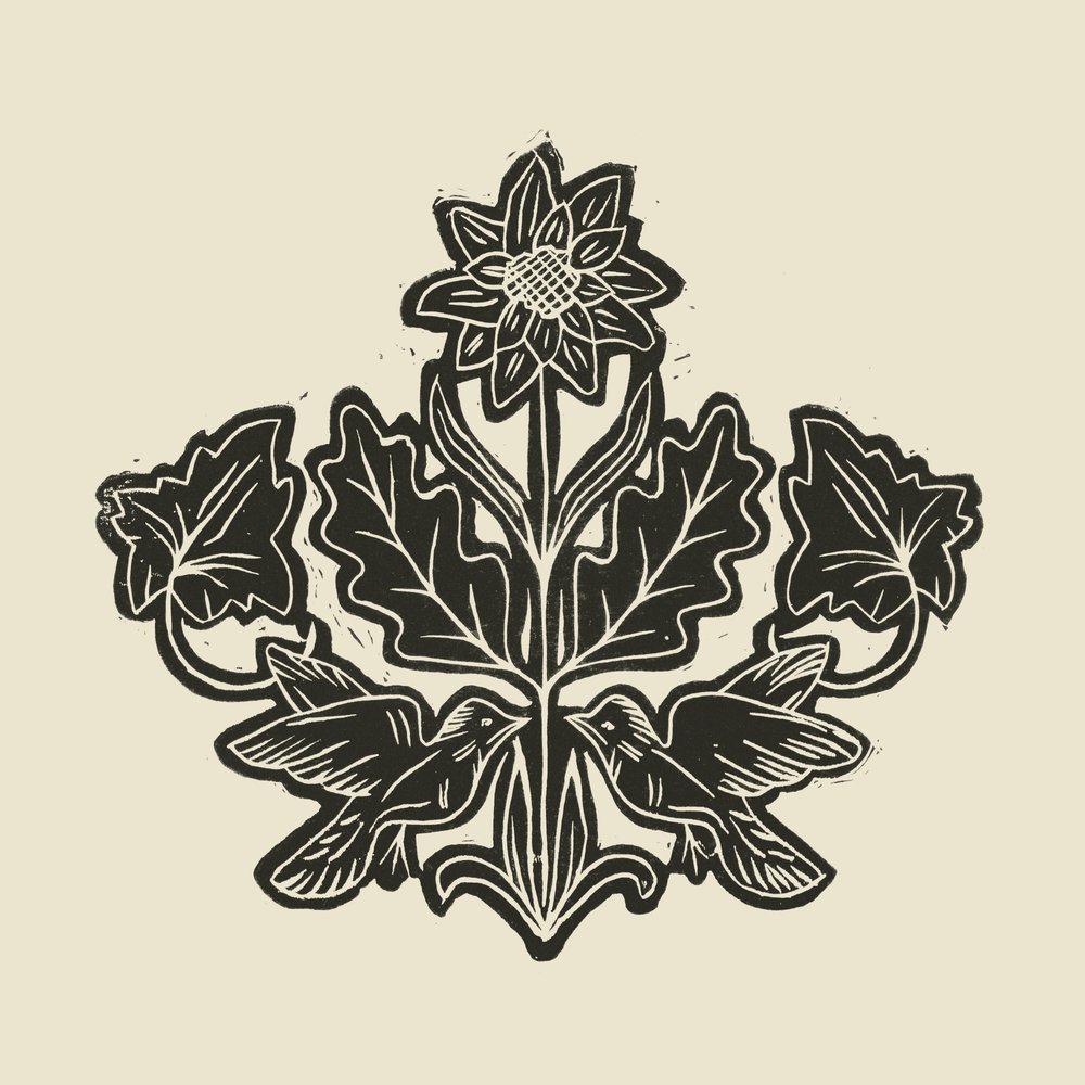 Elegante Blumen-Vögel von Alexandra Weise