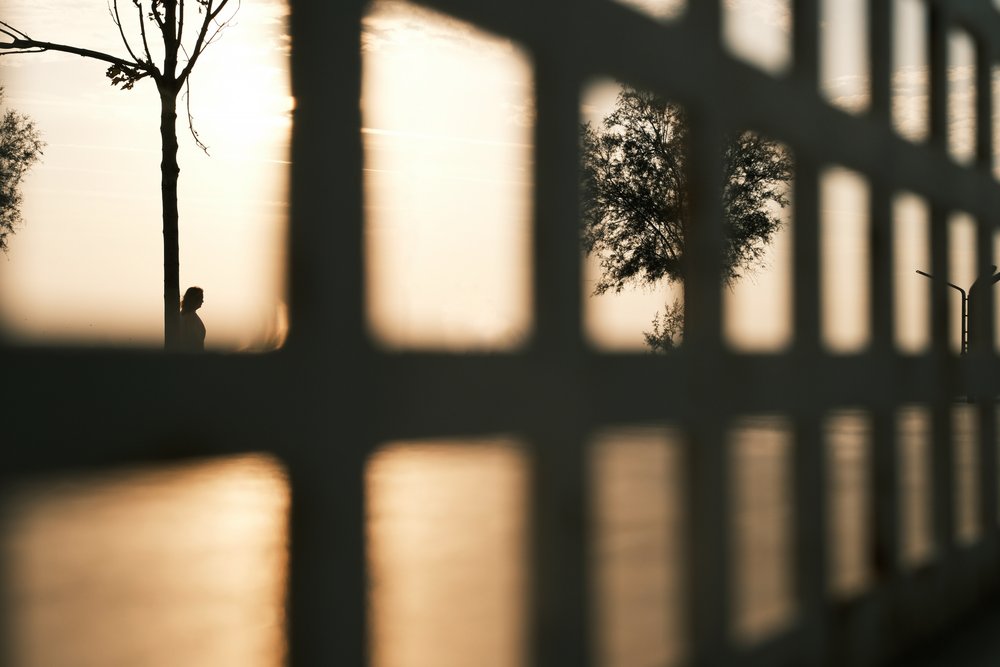 Goldene Stunde Silhouette von Ali Ayer