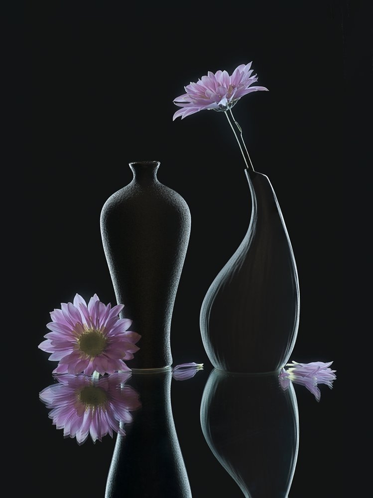 Gelassene Blumenreflexionen von Alice Sheng
