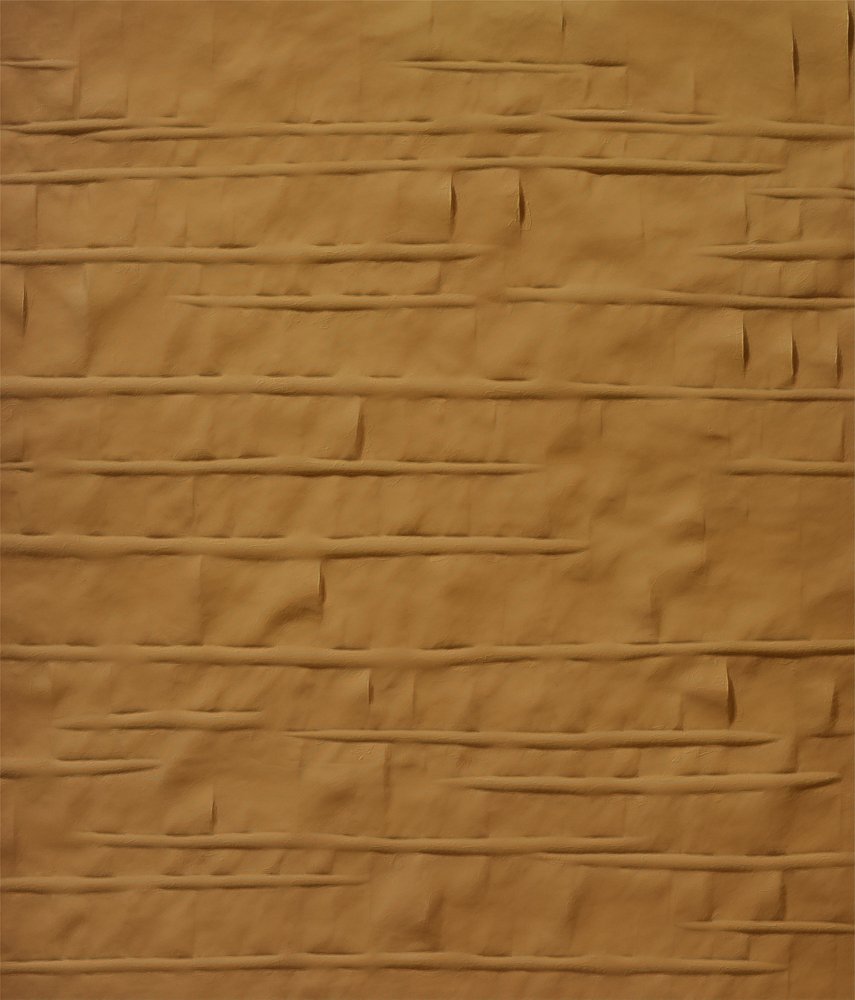 Abstrakte erdige Falten von Alma