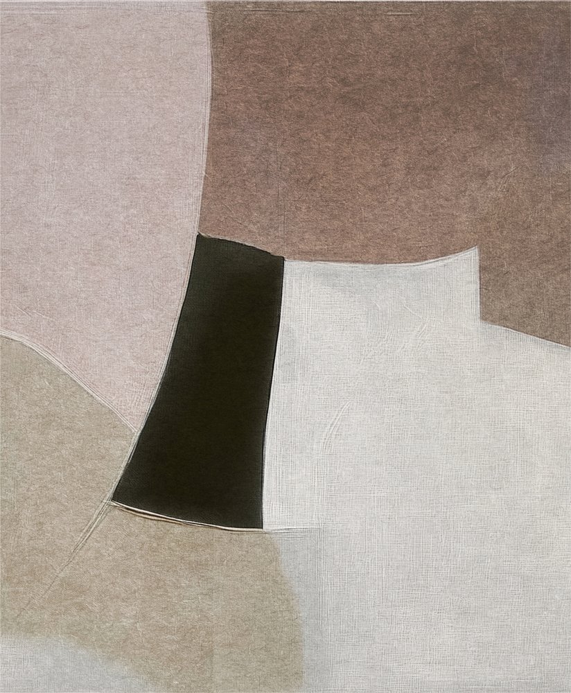 Erdige abstrakte Formen von Alma