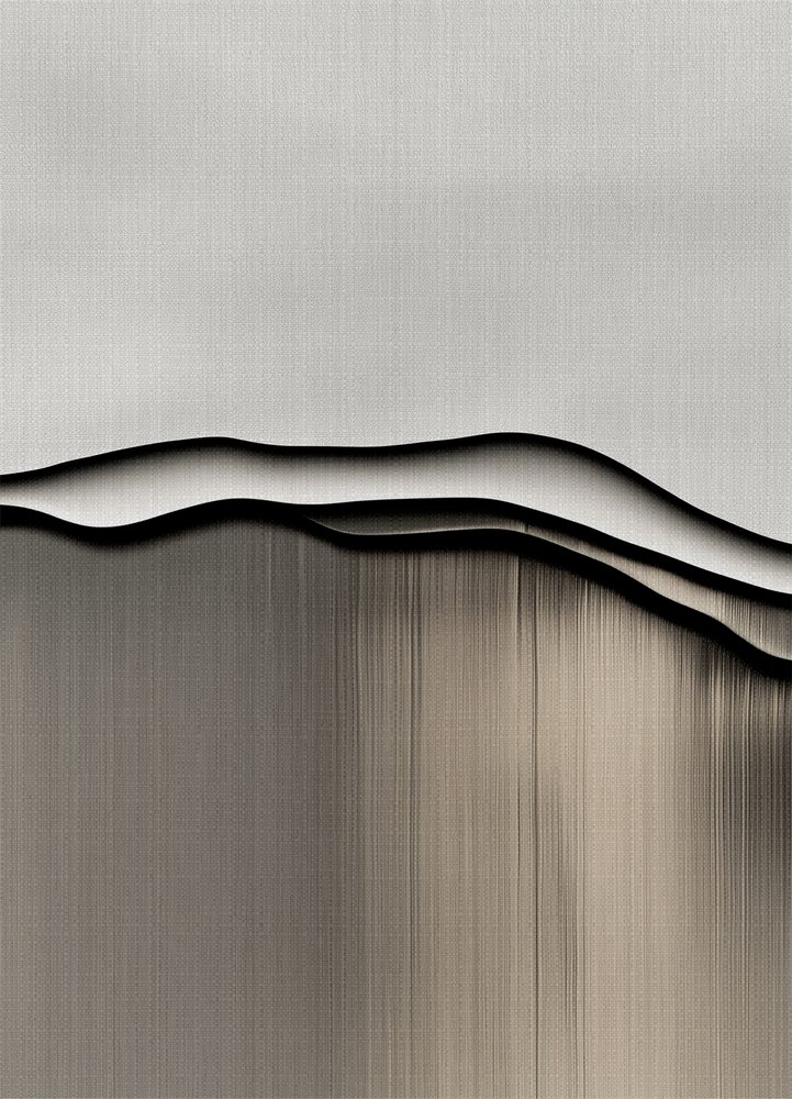 Fließende abstrakte Schichten von Alma