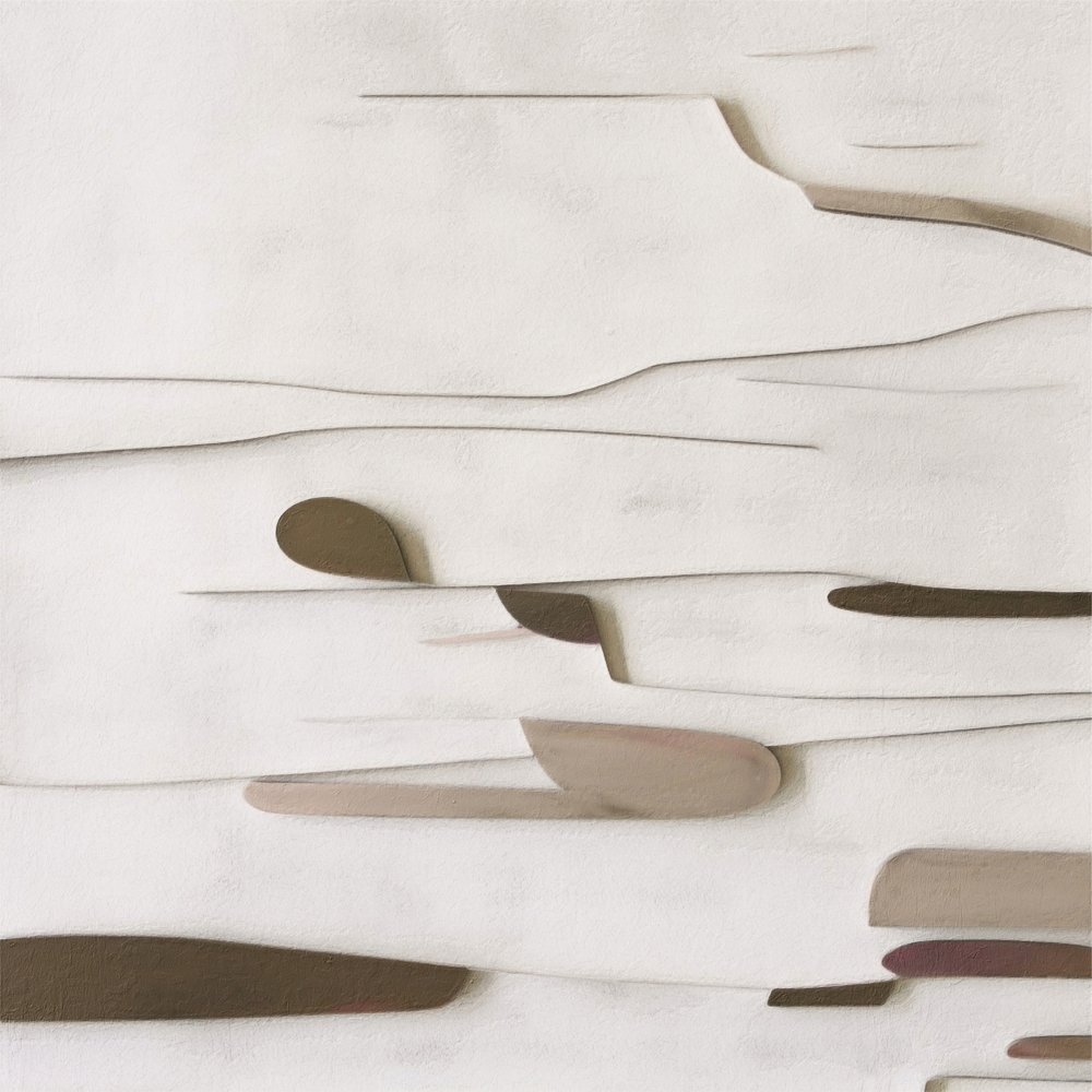 Geschichtete abstrakte Formen von Alma