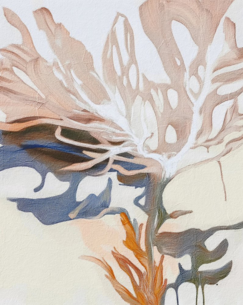 Organische fließende Formen von Alma