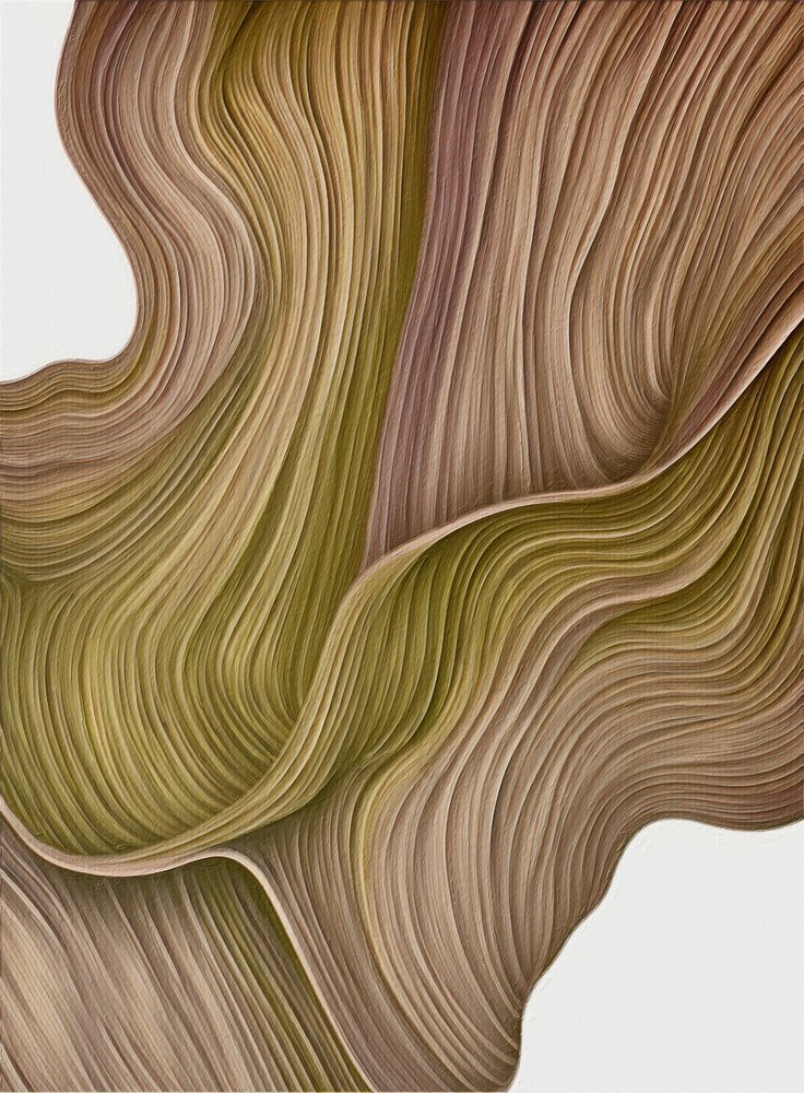 Organische fließende Linien von Alma