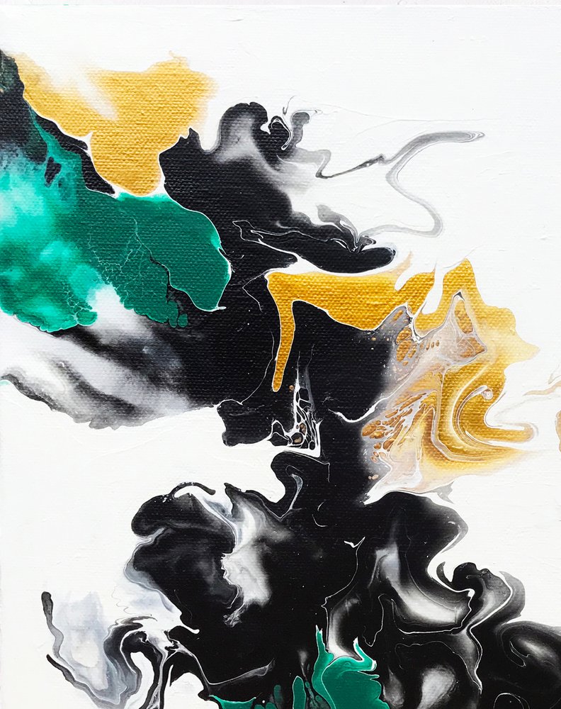 Smaragdflüssiges Gold von Alyson Storms