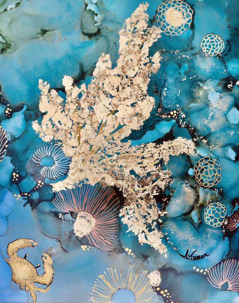 Goldene Ozeantiefe von Amy Tieman