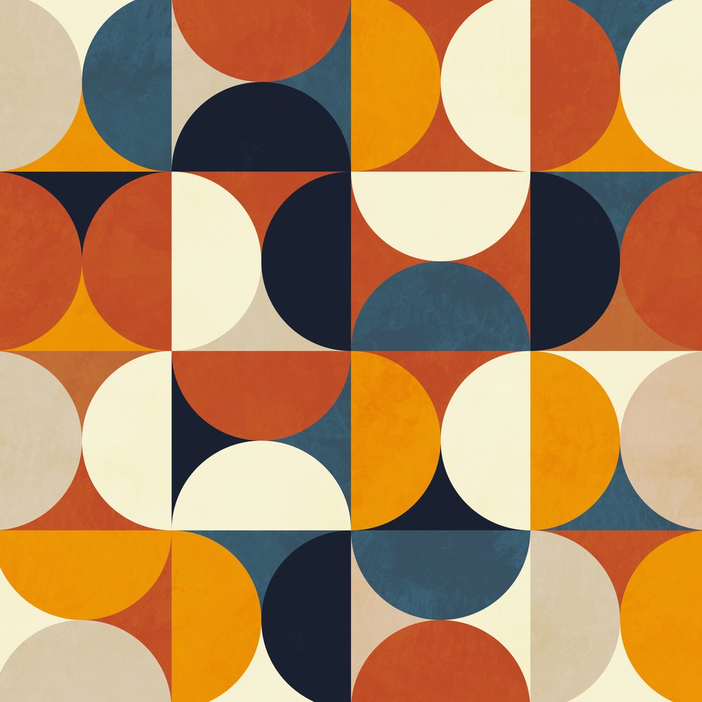 Geometrie Neu 12 Rötlich von Ana Rut Bre