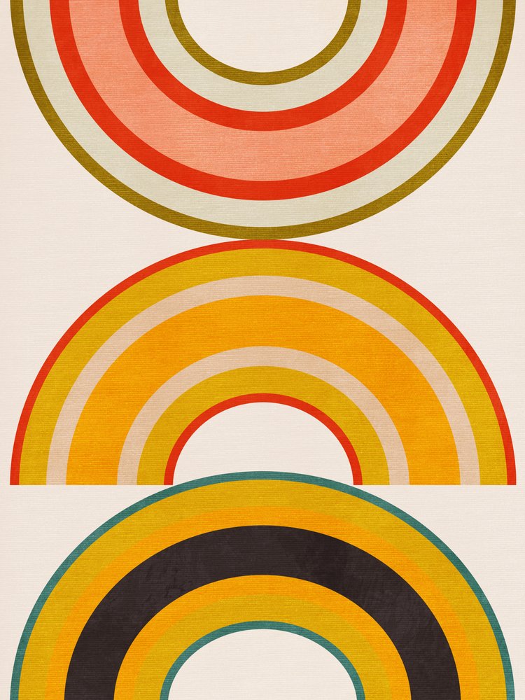 Regenbogen Sonnen 6 von Ana Rut Bre