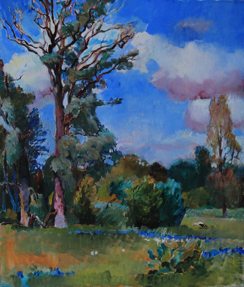 Lebendige Sommerlandschaft von Andrii Kutsachenko