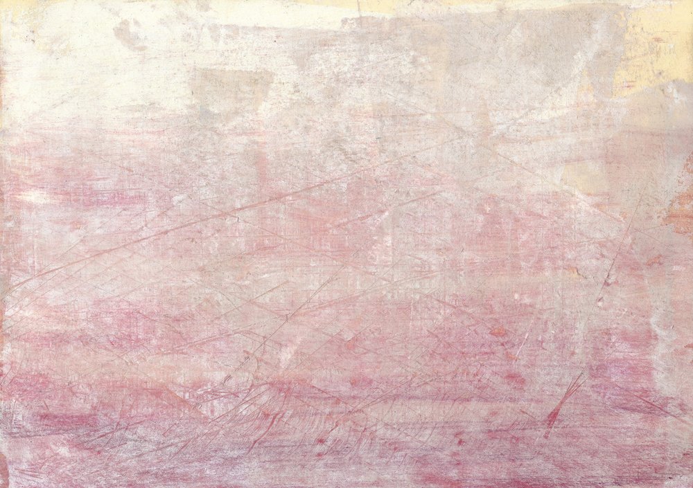 Verblasstes Rosa Abstrakt von Annick