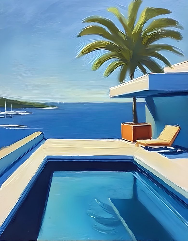 Sonniger Küstenpool von Avanesova Elena