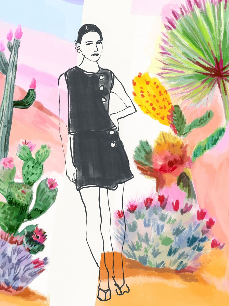 Wüstenmode-Stil von Beate Tubach