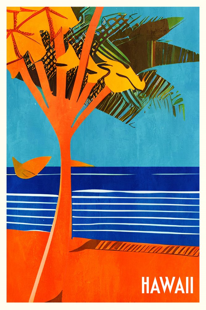 Hawaii, 1955 von Bo Anderson