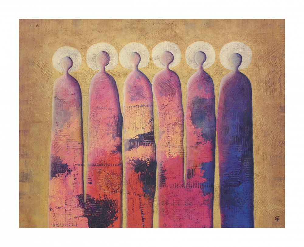 Ruhige abstrakte Figuren von Carolina Gårdheim