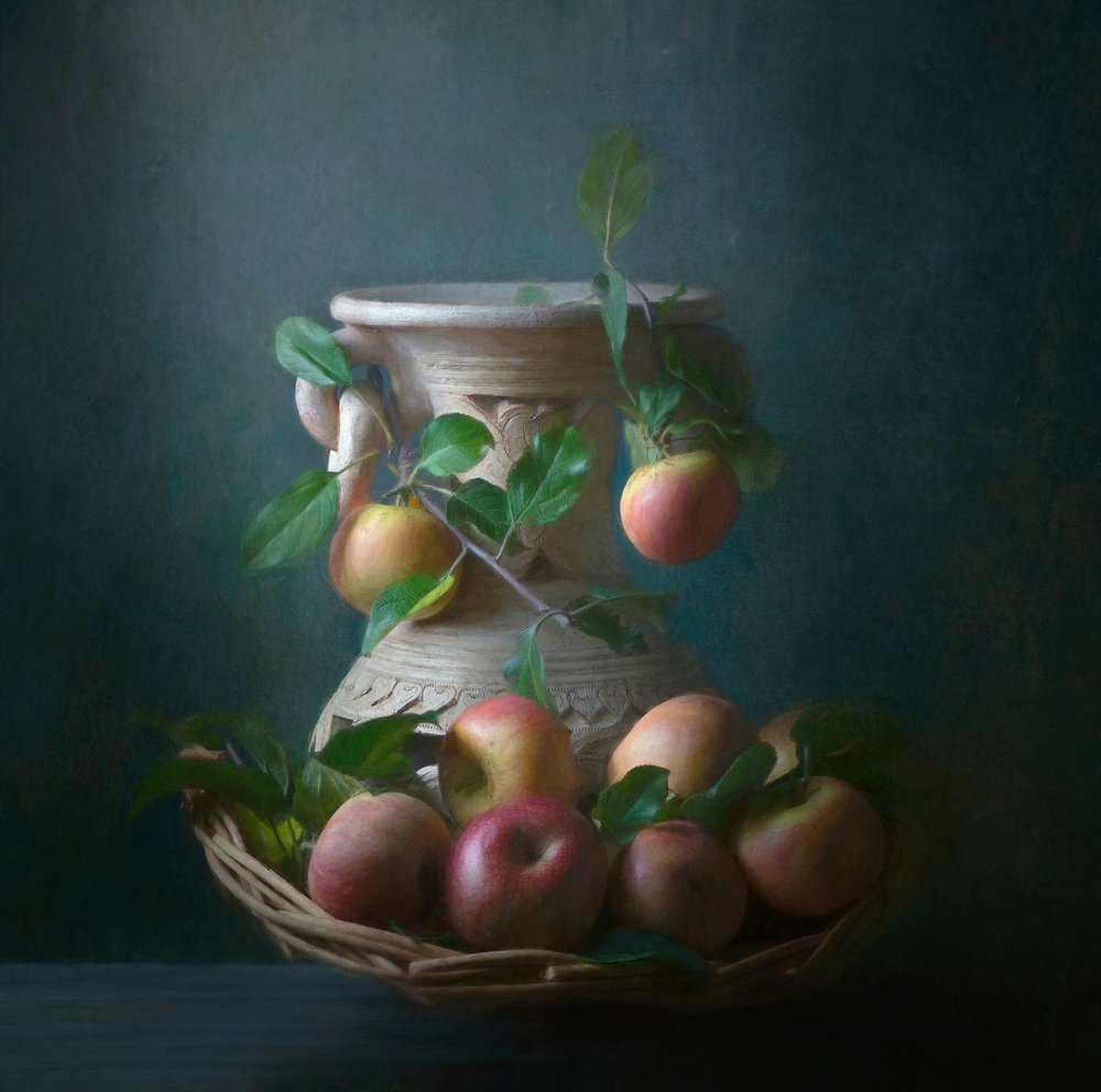 Herbstäpfel Stillleben von Catherine Wang