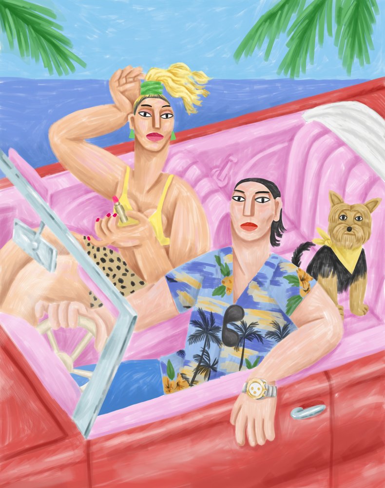 Die Klasse in Palavas von Cépé