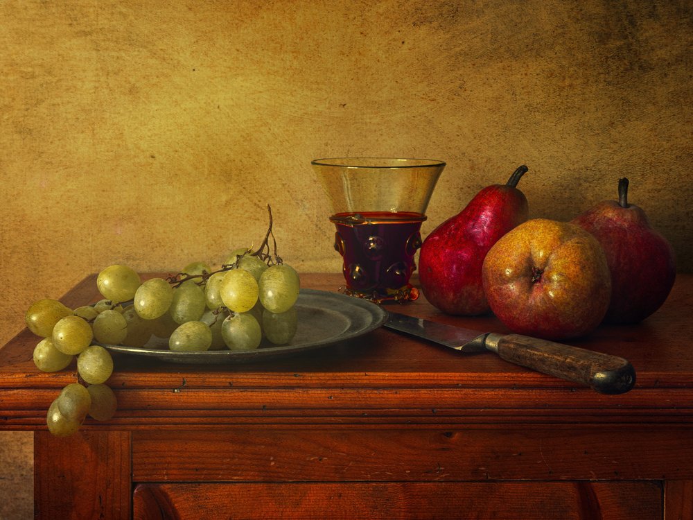 Klassische Früchte und Wein von Christian MARCEL
