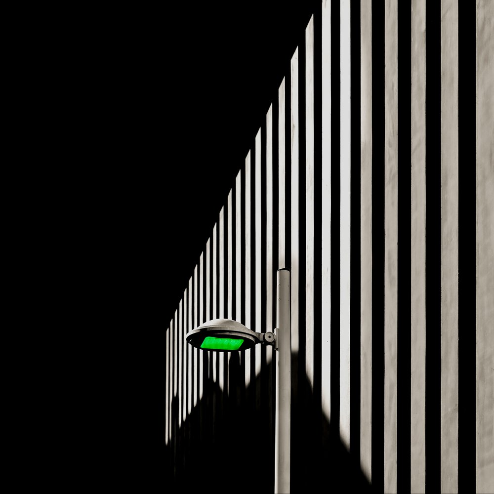 Grafisches grünes Licht von Christian MARCEL