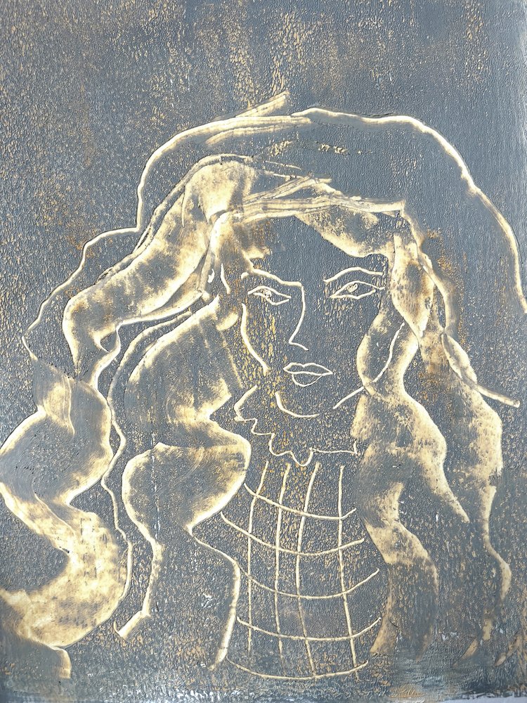 Leuchtende Silhouette von Christina Misuro