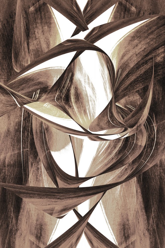 Moderne Fließende Formen von Christina Sillen