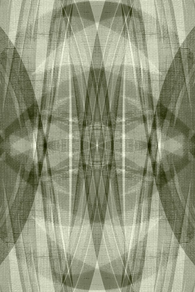 Gedämpfte Geometrische Schichten von Christina Sillen