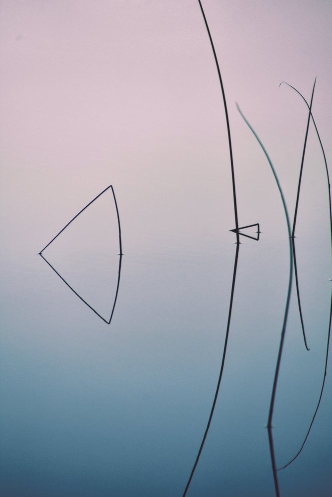 Serene Wasserreflexion von Christina Sillen