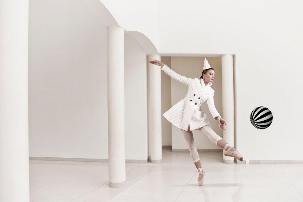 Launischer Ballerina Tanz von Christine von Diepenbroek