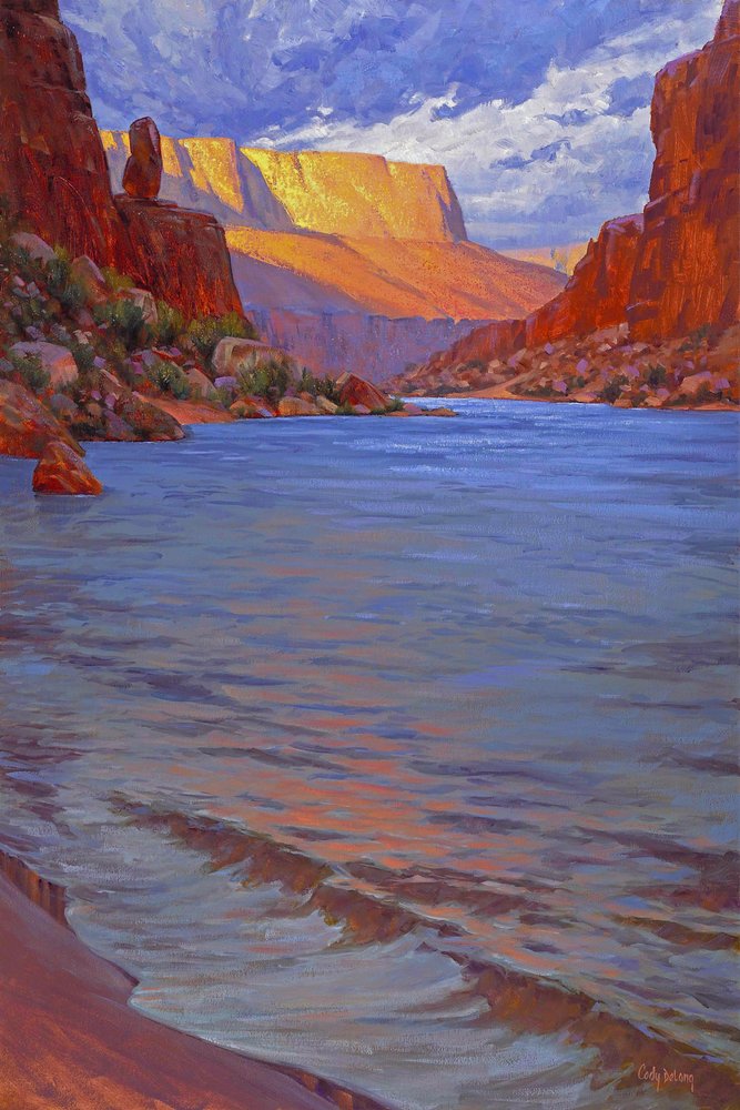 Goldener Canyon Fluss von Cody DeLong