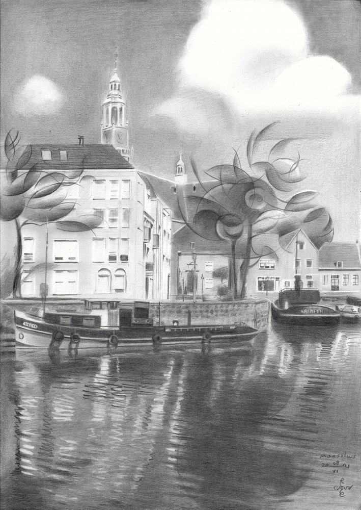 Stadtkanal-Reflexionen von Corné Akkers