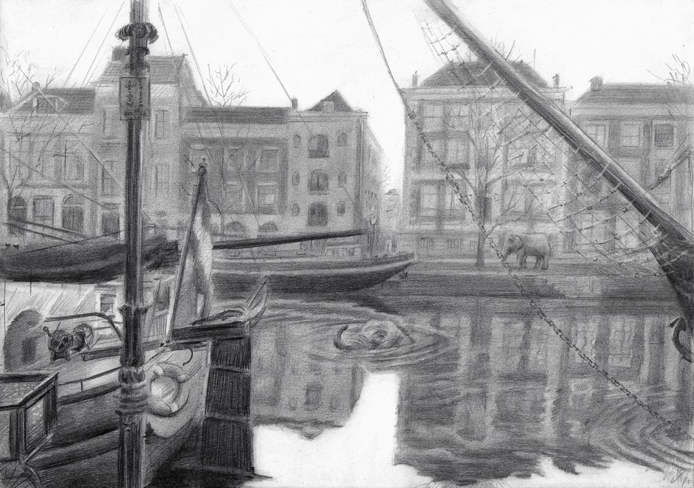 Mysteriöser Kanal Elefant von Corné Akkers