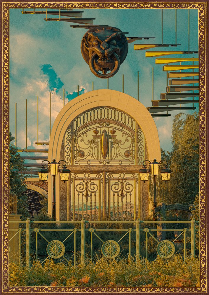 Goldenes Tor zu Träumen von CosmoZach