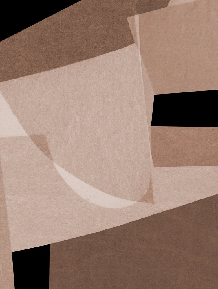 Collage Abstrakt von Dan Hobday