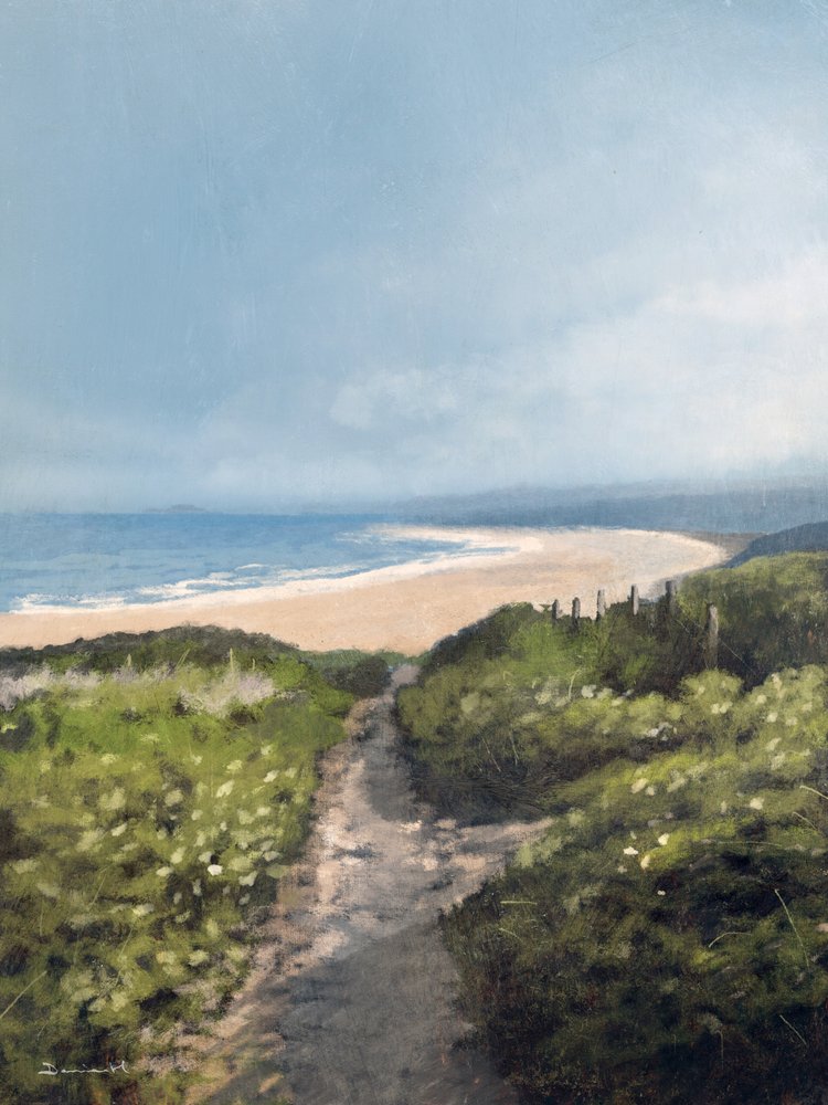 Gwithian-Strand von Dan Hobday