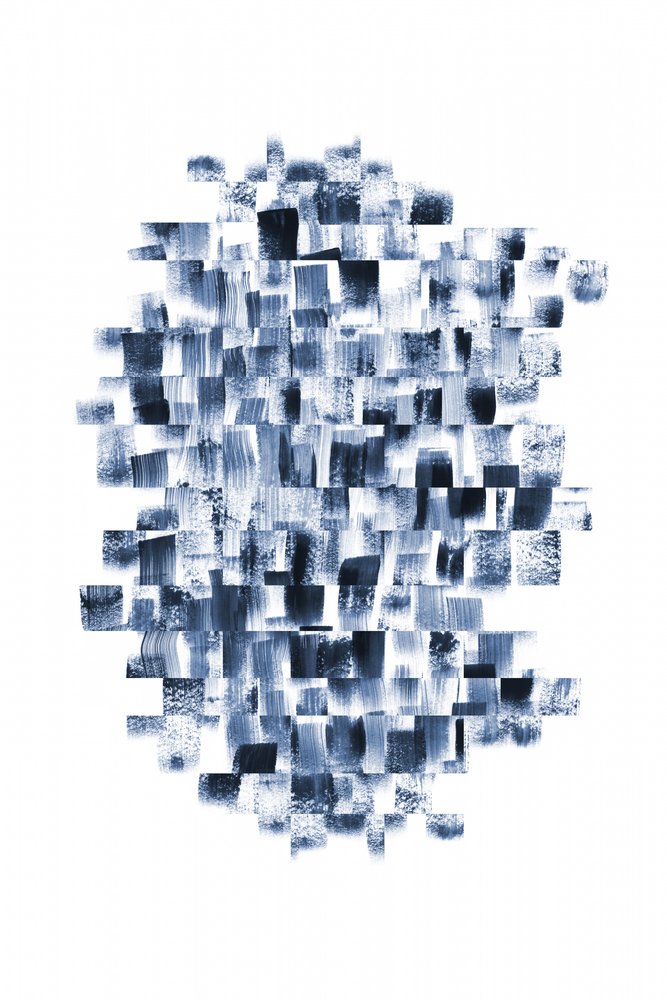 Indigo Blockbewegung von Danushka Abeygoda
