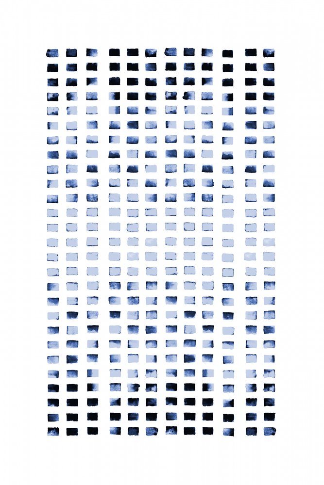 Indigo Quadratverlauf von Danushka Abeygoda