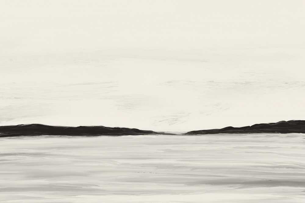 Minimalistische Horizontansicht von Danushka Abeygoda