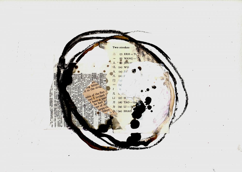 Abstrakte Tintenringe von Deb Chaney