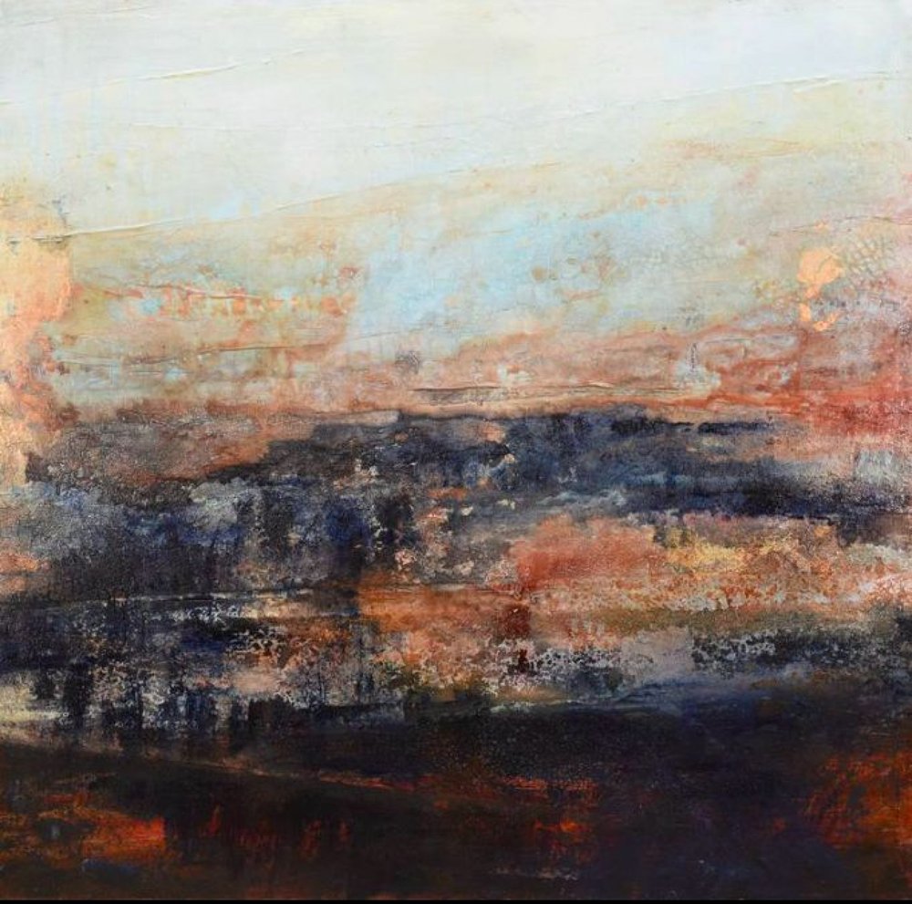 Erdige Abstrakte Horizont von Deb Chaney