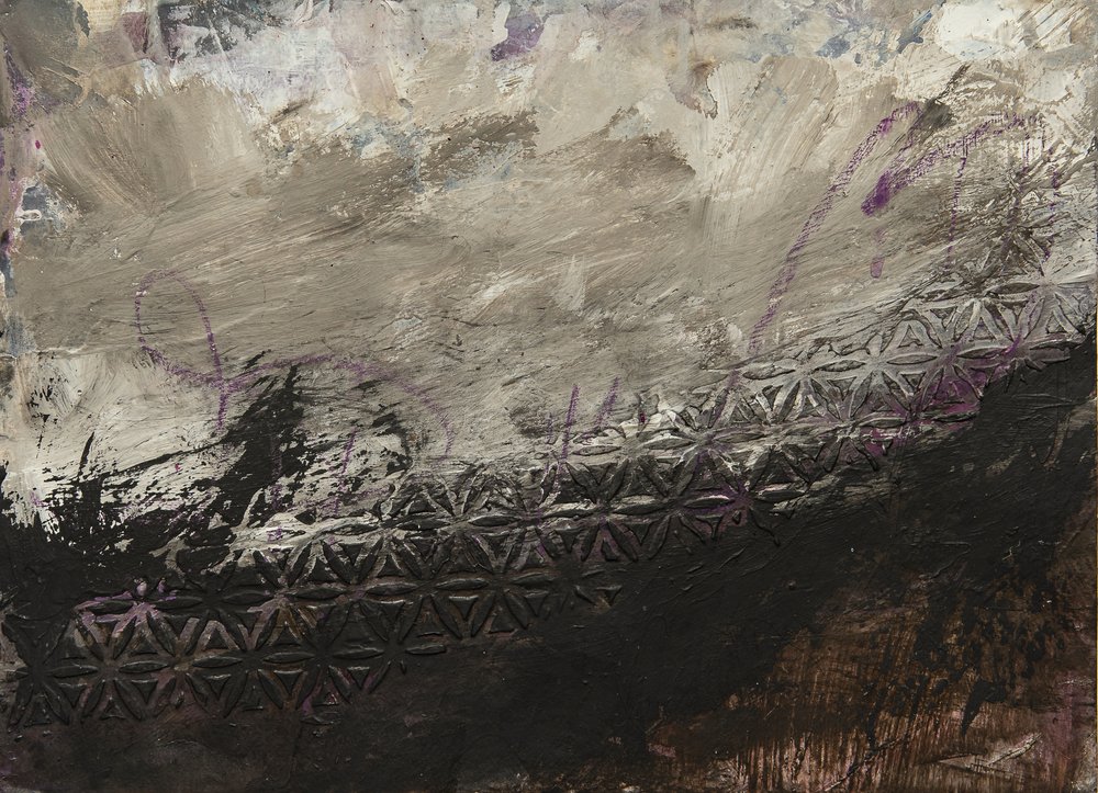 Blume des Lebens Textur von Deb Chaney