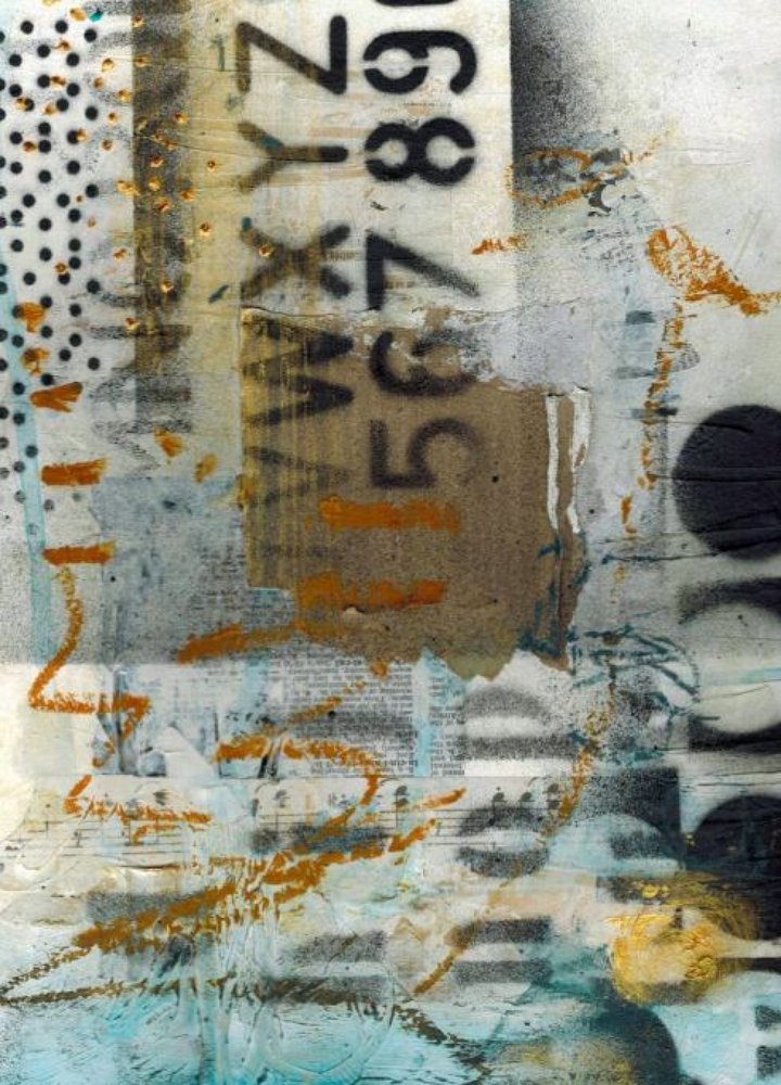 Mixed Media Grunge von Deb Chaney