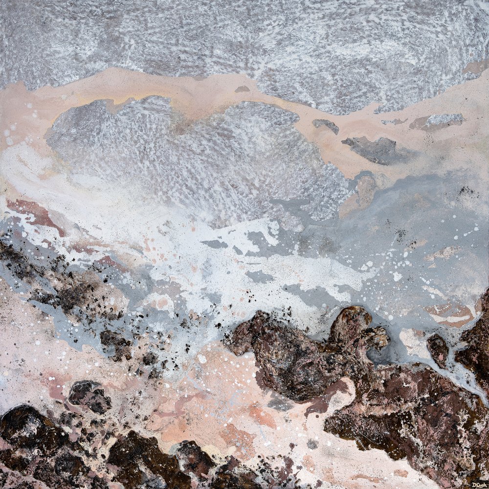 Mineralfluss Abstrakt von Denise Quah