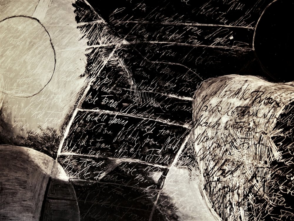 Abstrakte geschriebene Emotion von Doris Schmitz