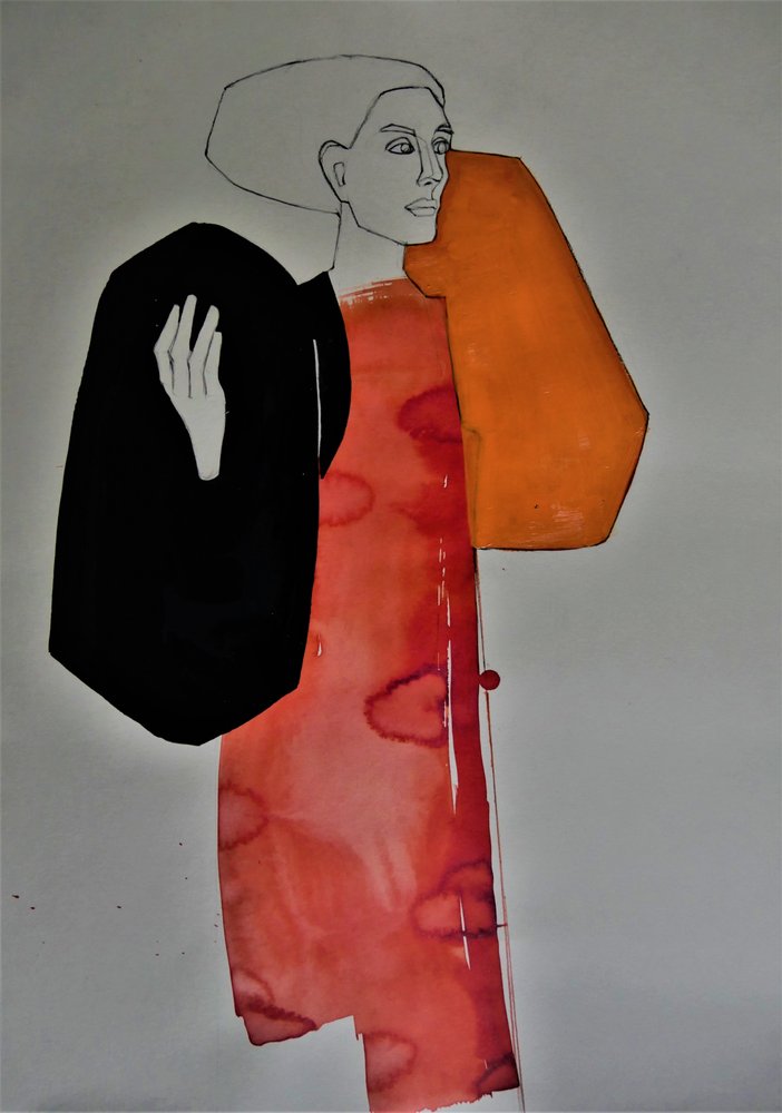 Moderne Modefigur von Doris Schmitz
