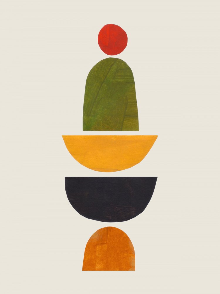 Moderne geometrische Balance von Ejaaz Haniff