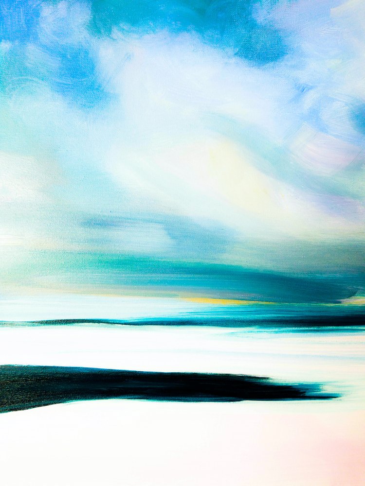 Gelassener blauer Horizont von Ejaaz Haniff