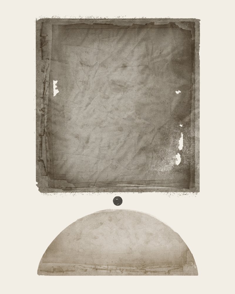 Gealterte Sepia-Formen von Ema Paraschiv