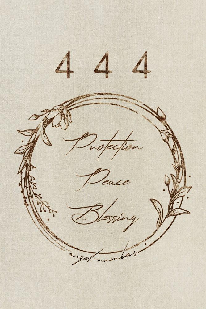 Engelszahlen 444 Segen von Ema Paraschiv
