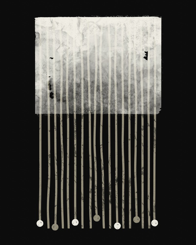 Minimalistischer Vertikaler Rhythmus von Ema Paraschiv